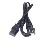 Extension Cord - 1.5m Universal 2-Prong Polarized IEC C17 - NEMA Female IP11 - PS4 Pro Xbox