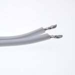 Power Cord - American Standard 2-Pin Plug - 18AWG PVC Pure Copper - US Computer Electrical Extension