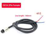 Aviation Connector - GX16 2/3/4/5/6Pin Waterproof - Copper Wires Cable Assemblies - Male Female