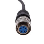 Sensor Cable - Customizable Single Head 2-core Shielded - 10A PVC - C15 Aviation Plug ITT Extension Cord