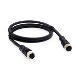 Connector - Custom M12 ITT Male Female PVC Waterproof - Pure Copper Aviation Joint Power Extension