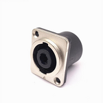 Audio Connector - Professional 4-Core Stage Audio Mixer - 10A Copper Contact - Metal Audio Socket