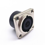 Audio Connector - Bonico BX-X158 8-Core Metal Square Socket - IP65 Copper Panel Audio Amplifier