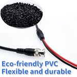 Test Probe Cable - OEM Factory BNC Crocodile Clip - Q9 Male Dual Alligator - IEC Female Pure Copper