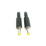 DC Connector - Yellow MCX 5.52.1-2.5mm 6.0/6.54.4mm Male Jack - Microwave Compatible OEM Brand