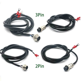 Aviation Connector - GX16 2/3/4/5/6Pin Waterproof - Copper Wires Cable Assemblies - Male Female