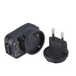 Power Adapter Manufacturer - EU 2/3 Pin Stainless Steel Tamper Resistant - 24V 2A USB Portable