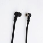 2 Core Pin Charging Cable Extension Bend Right Angle Magnetic Suction Power Cord Electrical Supplies Connector Plug Adapter PC