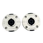 Audio Connector - Professional 4-Core Speaker Amplifier - 4-Pin XLR Plug - Metal Socket Ohm