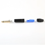 Audio Connector - 6.35mm 1/4 Gold Plug - Mono Stereo Aluminium DIY Jack - TS Microphone Female