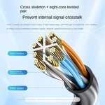 Wire - Spot Class Cat6 Gigabit - Stranded Copper PVC Insulated 600V Home IP20 6.0mm Black