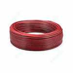 2-Pin Electrical Wire Tinned Copper PVC Insulated Red Black Single Color LED Strip Light Extension Cable Stranded Solid Roll