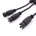 Extension Cable - SM 3P Hollow Soft PVC 2 Core - Industrial Machine LED Light Driver Red Power Cord