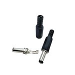 DC Connector - 5.5*2.1/2.5mm CCTV LED Camera - 14-30V 1.0A Aluminum Copper 5525 Welding Assembly