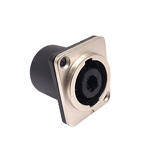 Audio Connector - Professional 4-Core Stage Audio Mixer - 10A Copper Contact - Metal Audio Socket