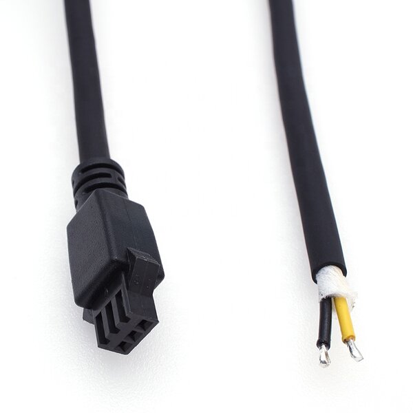 Extension Cord - SM3P Single Male High Flex Drag Chain - Industrial Equipment Cat6 Cable Connector