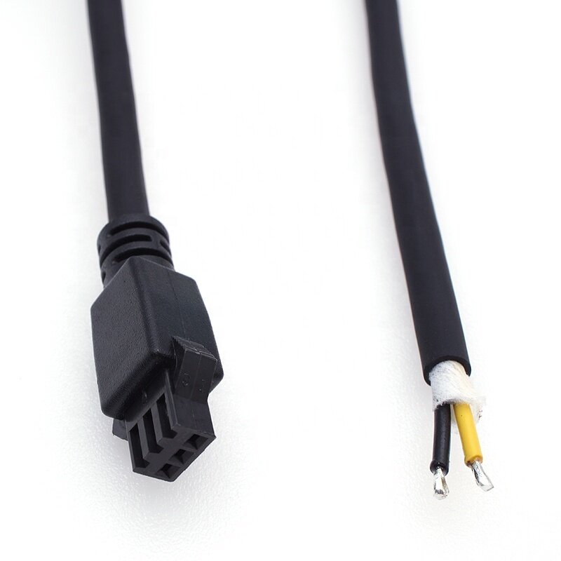 Extension Cord - SM3P Single Male High Flex Drag Chain - Industrial Equipment Cat6 Cable Connector