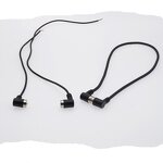 2 Core Pin Charging Cable Extension Bend Right Angle Magnetic Suction Power Cord Electrical Supplies Connector Plug Adapter PC