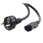 Power Cord - SIPU High Quality C13 EU Plug - SJTW Wire IEC Female - 300/500V Industrial Extension