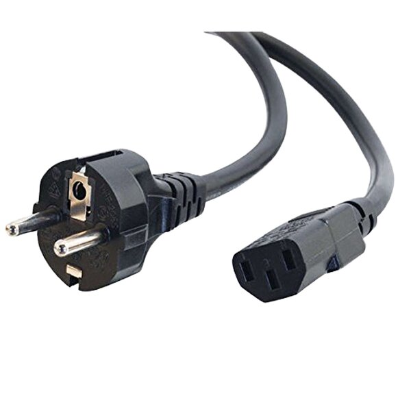 Power Cord - SIPU High Quality C13 EU Plug - SJTW Wire IEC Female - 300/500V Industrial Extension