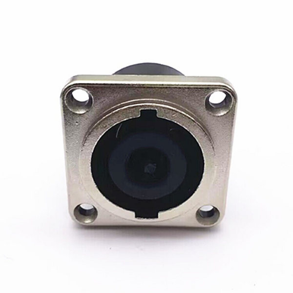 Audio Connector - Bonico BX-X158 8-Core Metal Square Socket - IP65 Copper Panel Audio Amplifier