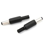 DC Connector - 5.5*2.1/2.5mm CCTV LED Camera - 14-30V 1.0A Aluminum Copper 5525 Welding Assembly