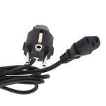 Power Cord - SIPU High Quality C13 EU Plug - SJTW Wire IEC Female - 300/500V Industrial Extension