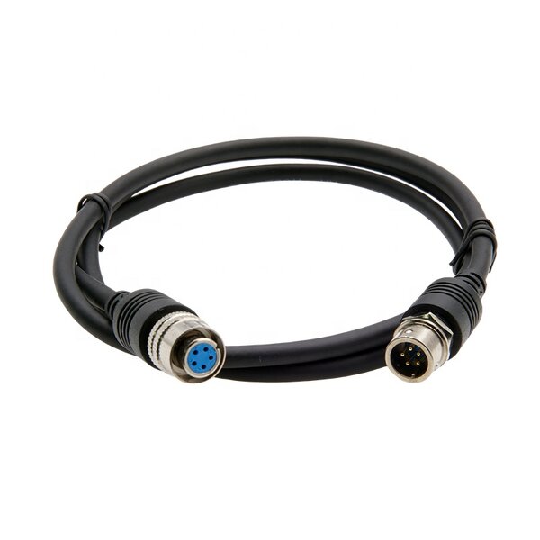 Cable Connector - Custom XS8 Aviation - Waterproof ITT Male Female PVC Wire - Video Power Extension