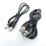 Adapter Cable - BNC Dual Head - 0.5-3m CCTV Camera - Male-Male-Female Pigtail 3P 10A ABS Housing