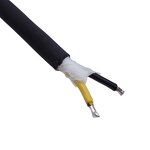 Extension Cord - SM3P Single Male High Flex Drag Chain - Industrial Equipment Cat6 Cable Connector