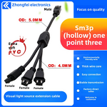 Wire - 1332 AWG American Standard 758 - Tinned Copper Heat Resistant PVC Cable Overhead