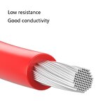 Custom 1007 US American Standard PVC Electrical Extension Cord 300V 21core 20AWG Silicone Wires Solid Bare Conductor Power Cable