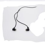 2 Core Pin Charging Cable Extension Bend Right Angle Magnetic Suction Power Cord Electrical Supplies Connector Plug Adapter PC