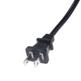 Extension Cord - 1.05m 2-Prong Polarized IEC C17 - NEMA Female IP11 - PVC SPT-1 Home Appliance