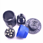 Audio Connector - 8 Core Pin Aviation Plug - Speaker Amplifier Round Socket - 8-Core Male Female Audio