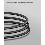 Power Cord - BS Certified 0.75mm² British Stand Pure Copper - 8 Shape Tail Lamp 2 Core Plug