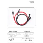 Cable Connector - OEM TUV Approved Solar PV Cable - 6/2.5/4mm² - Power Station DC Extension