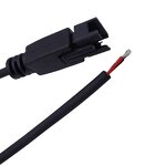 Power Cord - SM3P Custom Single Male Light Source - PTFE Core PVC Aluminum Sensor Cable Connector
