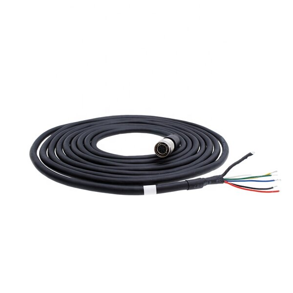 Connector - 6-Pin Straight Industrial Camera - Cat6 Cable 20m Female Hirose CCD HR10A-7P-6S