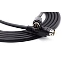 Electrical Cord - DIN Flex 4-Core PUR Spiral Connector - Copper Stranded 709 Aux Audio Box IEC Female
