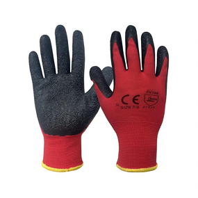 Work Gloves Manufacturer - Construction Site Latex Dipping Wear-Resistant Thickened Non-Slip Full Texture