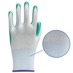 Work Gloves Manufacturer - Factory Direct 13 Gauge Polyester Nitrile Coated Waterproof Oil-Resistant 24CM