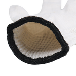 Work Gloves Manufacturer - Factory Price Cotton Knitted Textured 7/10 Gauge 70%Cotton Blend Elastic Cuff for General Use
