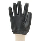 Work Gloves Manufacturer - FURUNDA PVC Fully Coated Single Dipped Interlock Lined Oil/Acid Resistant Knitted Wrist