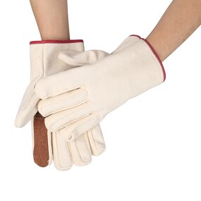 Canvas Gloves Manufacturer - Double-layer 24-thread Various Specifications Thickened Wear-resistant Protective