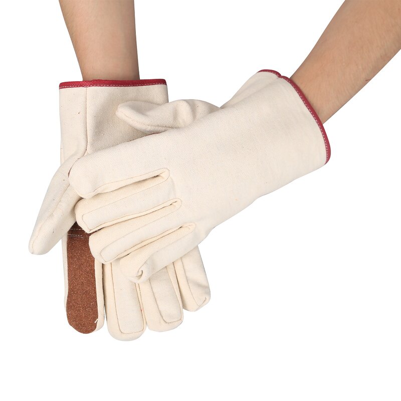 Canvas Gloves Manufacturer - Double-layer 24-thread Various Specifications Thickened Wear-resistant Protective