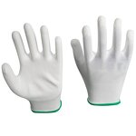 Working Gloves Manufacturer - 13 Gauge PU Coated Palm Coated Polyester/Nylon Elastic Knitted Cuff Tear-Resistant Size 7-11