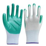 Work Gloves Manufacturer - Factory Direct 13 Gauge Polyester Nitrile Coated Waterproof Oil-Resistant 24CM