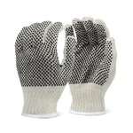 Work Gloves Manufacturer - Factory Direct Supply Multi-Color PVC Double Dots Non-Slip for Construction & Gardening