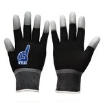 Work Gloves Manufacturer - Wholesale Price 13 Gauge PU Top Finger Coated Breathable Durable Anti-Slip for Assembly